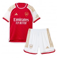 Arsenal Fabio Vieira #21 Hjemmedraktsett Barn 2023-24 Kortermet (+ Korte bukser)
